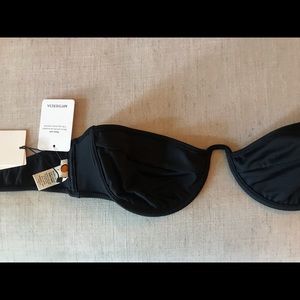 Brand new tropic of c strapless swim top.